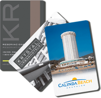 Tarjetas llaves de hotel con banda magnética