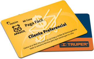 Tarjetas de Cliente Distinguido